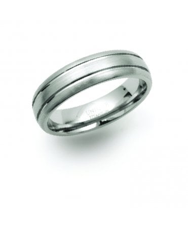 Titanium Ring 6mm - Size 62