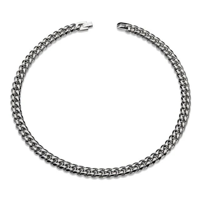 Stainless Steel Curb 55cm Chain Necklace
