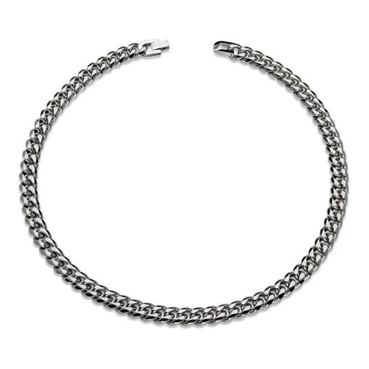 Stainless Steel Curb 55cm Chain Necklace