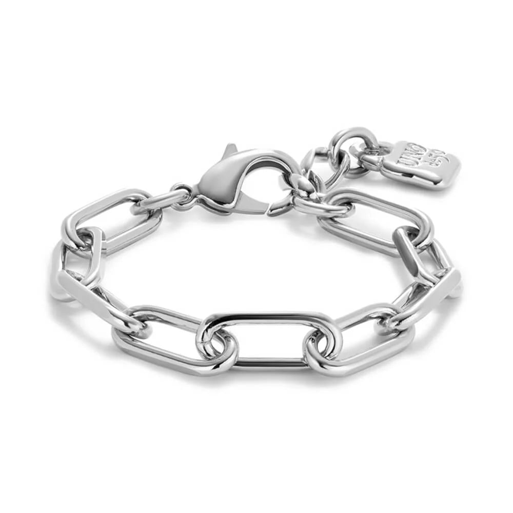 Silver linked bracelet