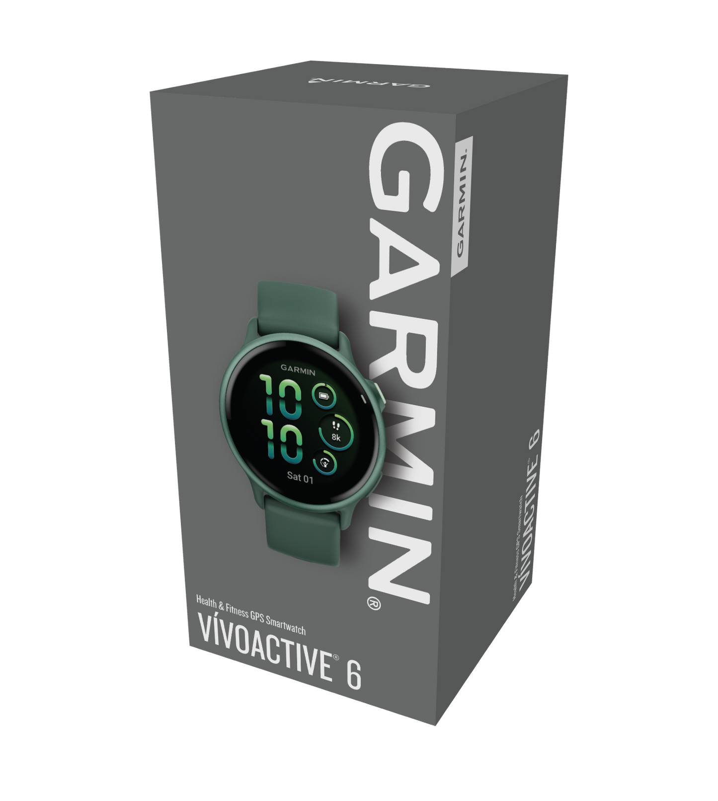 Garmin Vivoactive 6 Metallic Jasper Green with Jasper Green Band