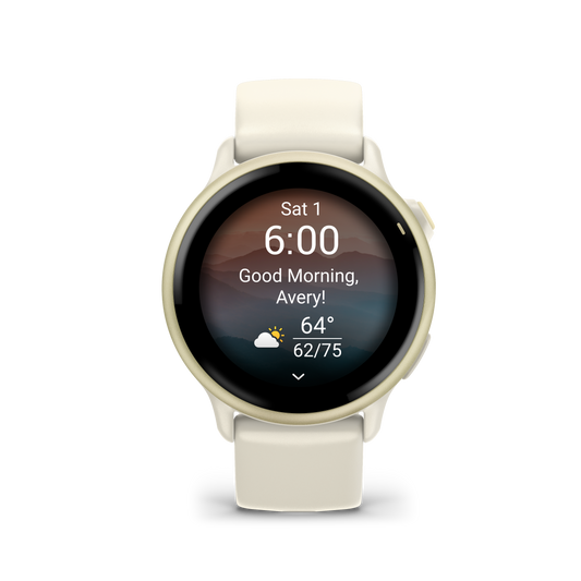 Garmin Vivoactive 6 Lunar Gold with Bone Band