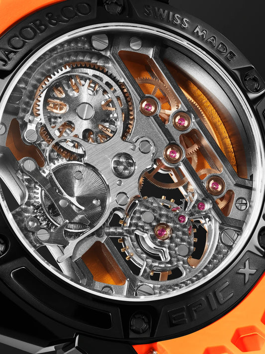Jacob & Co. Epic X 44mm Skeleton Orange