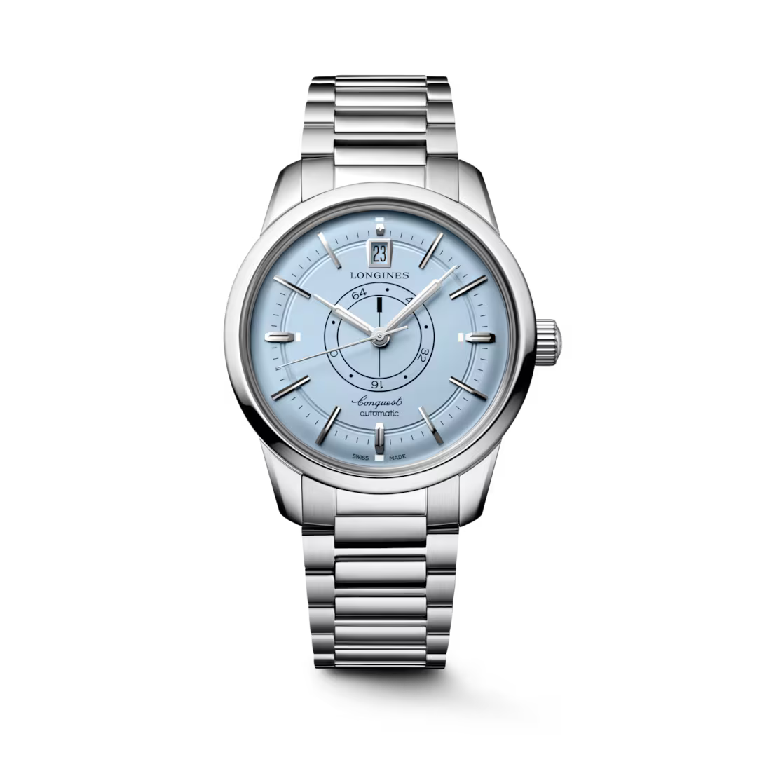 Conquest Heritage 38mm Central Power Reserve Automatic Watch