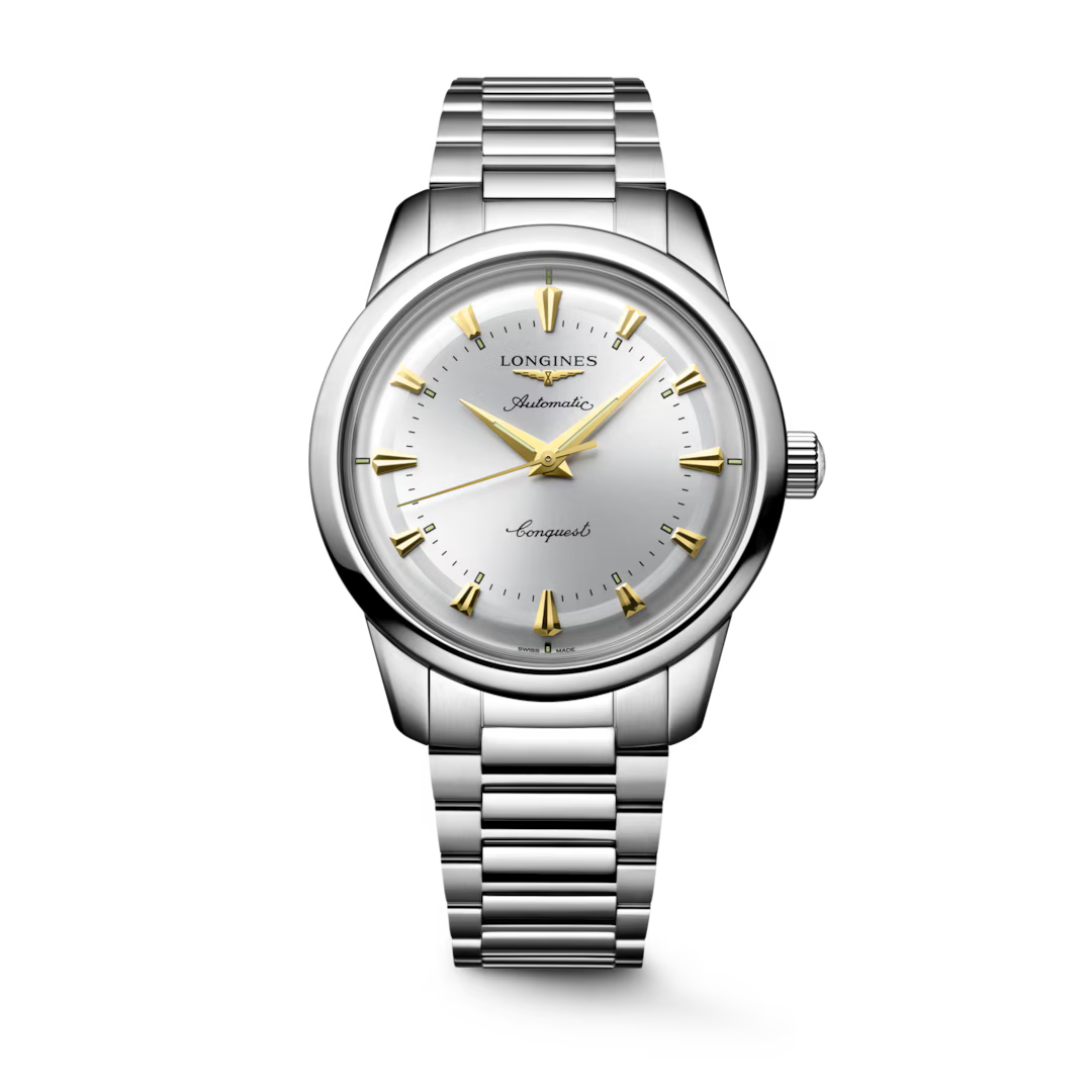 Conquest Heritage 40mm Stainless Steel Automatic Watch