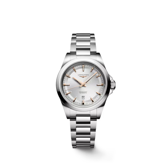 Conquest 30mm Stainless Steel Automatic Ladies Watch