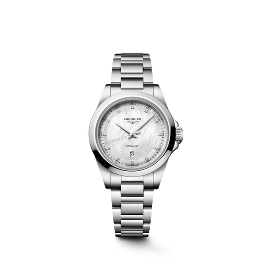 Conquest 30mm Stainless Steel Quartz Watch