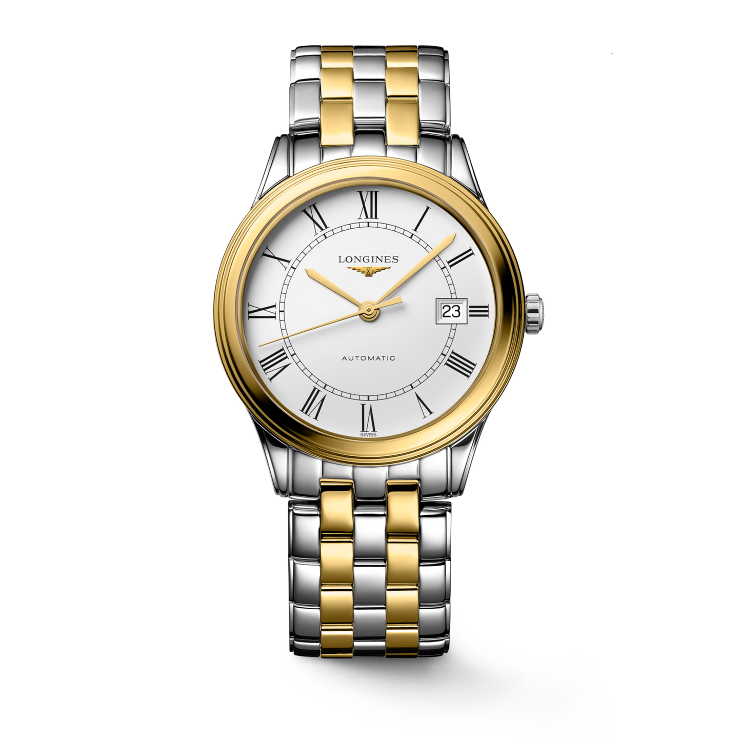 EX-DISPLAY Flagship Classic 38.5mm Stainless Steel & Yellow PVD Coated Automatic Watch