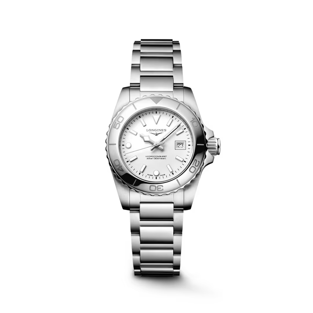 Hyrdroconquest 30mm Stainless Steel Quartz Watch