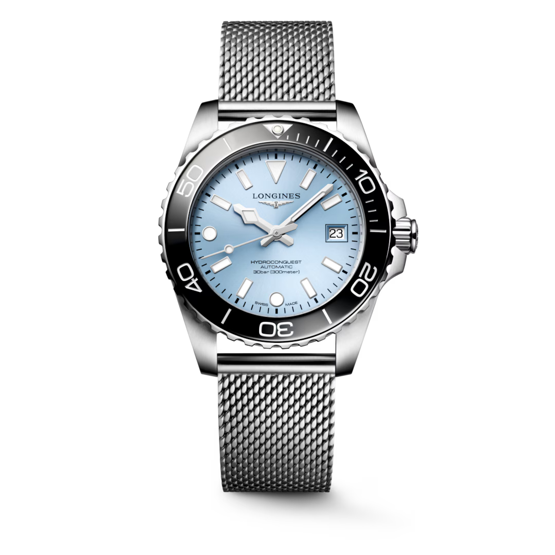 HydroConquest 39mm Automatic Stainless Steel Watch
