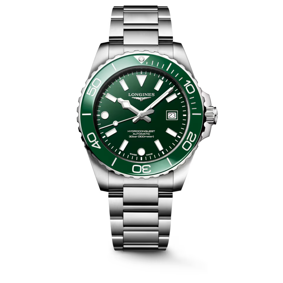 HydroConquest 42mm Automatic Stainless Steel Watch
