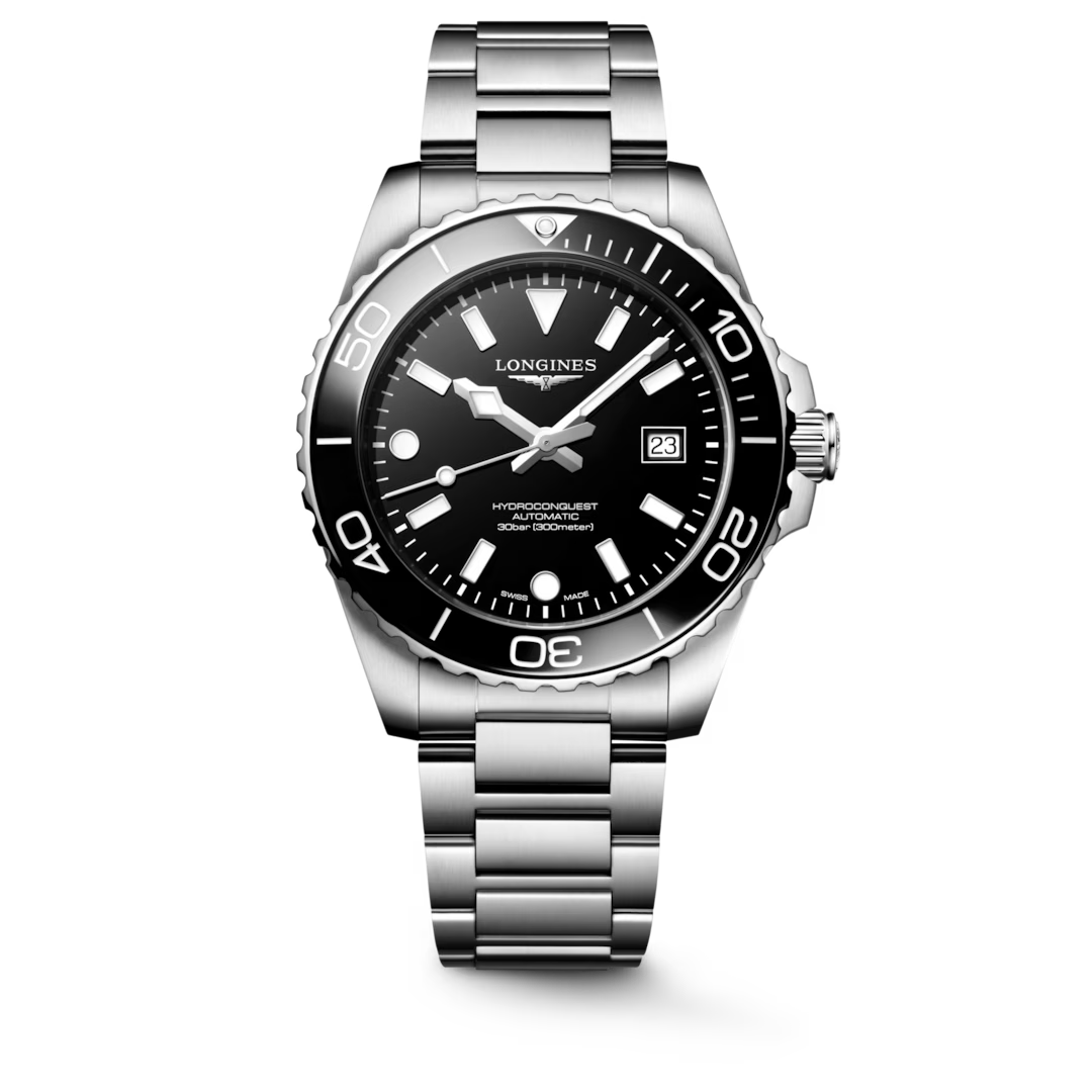Hydroconquest 42mm Automatic Stainless Steel Watch