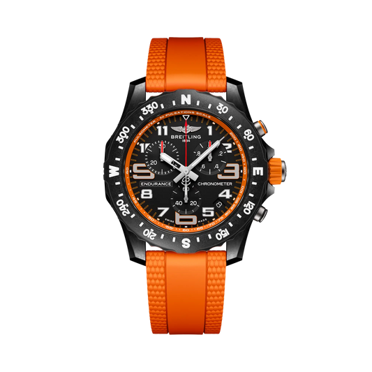 Endurance Pro 44 | 44mm Breitlight® Case Orange Strap