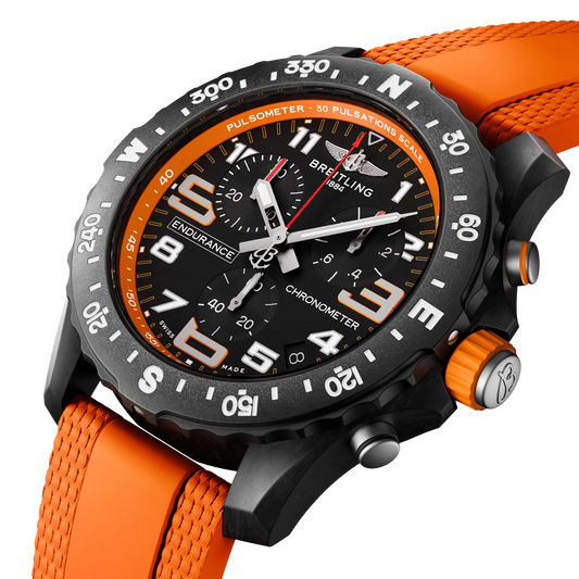Endurance Pro 44 | 44mm Breitlight® Case Orange Strap