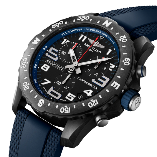 Endurance Pro 44 Chronograph | 44mm Breitlight® Case Blue Strap