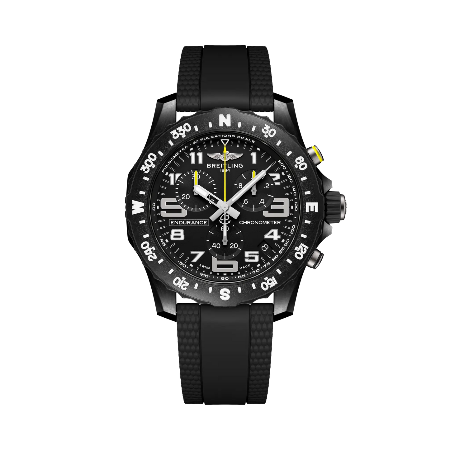 Endurance Pro 44mm Mens Black Watch