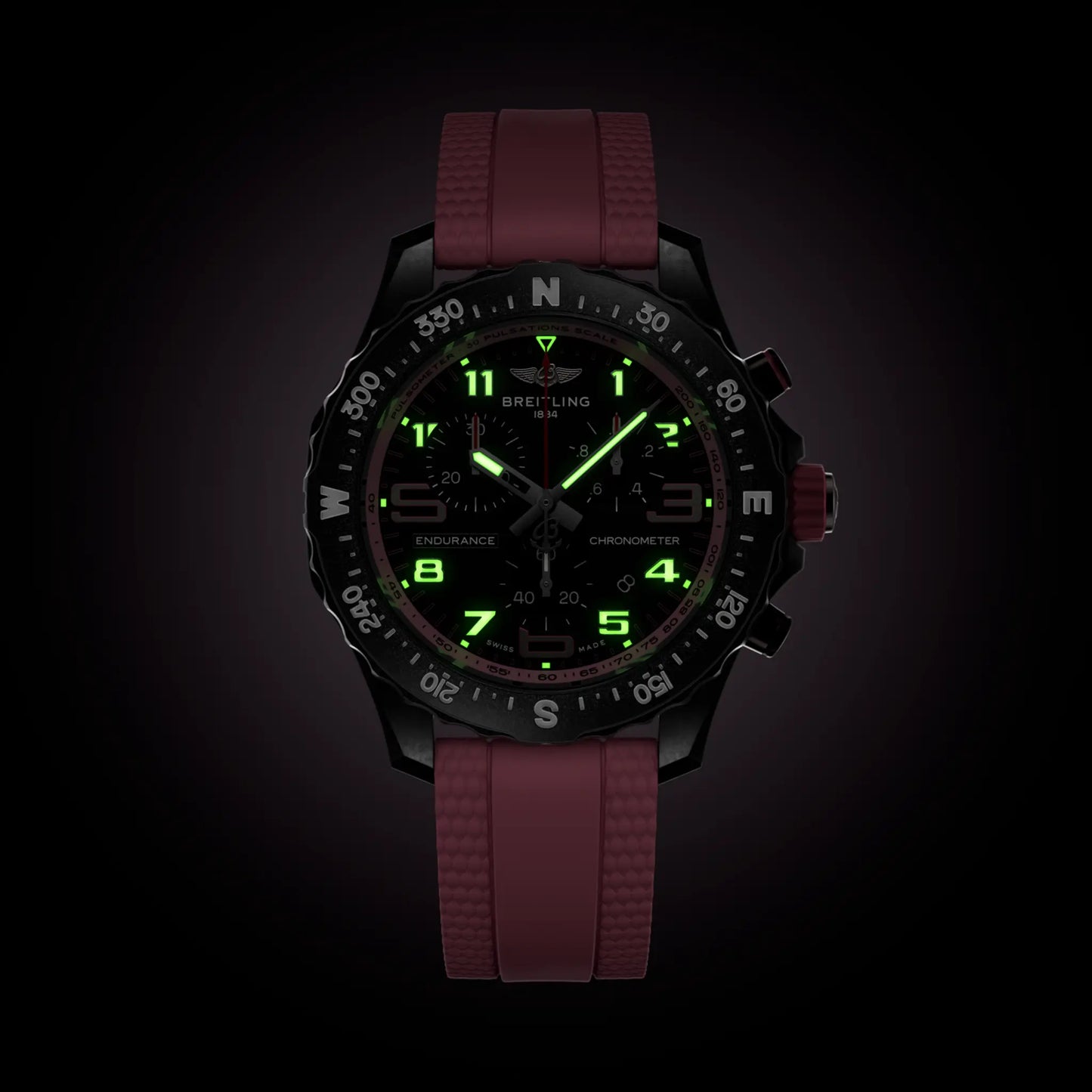 ENDURANCE PRO 38 | 38mm Breitlight® Case Pink Strap