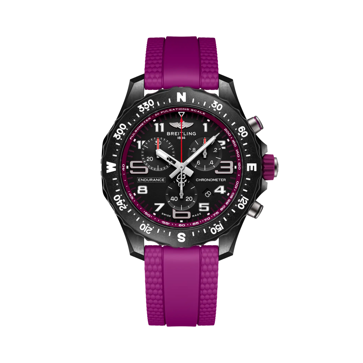 Professional Endurance Pro 38 Rubber Strap Quartz Watch