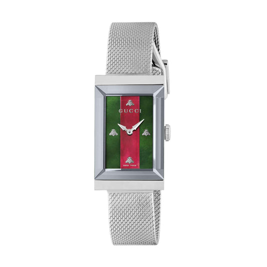 G-Frame 21mm Steel Mesh Ladies GUCCI Watch