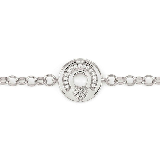 Sentimental Silver Heart Bracelet