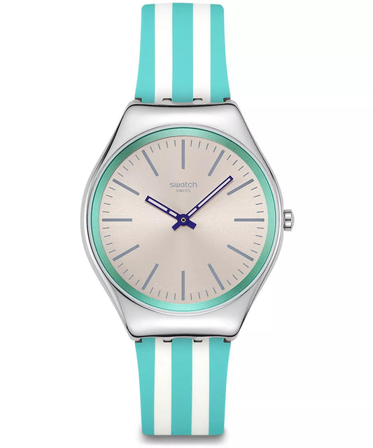 Beach Hour Irony Swatch Watch